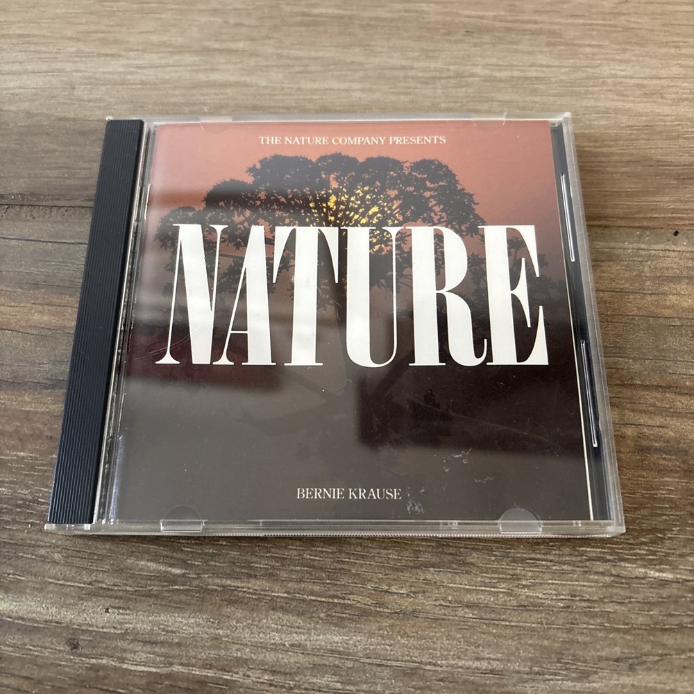 Bernie Krause Nature CD Ambient Natural Sounds The Nature Company NC-1012